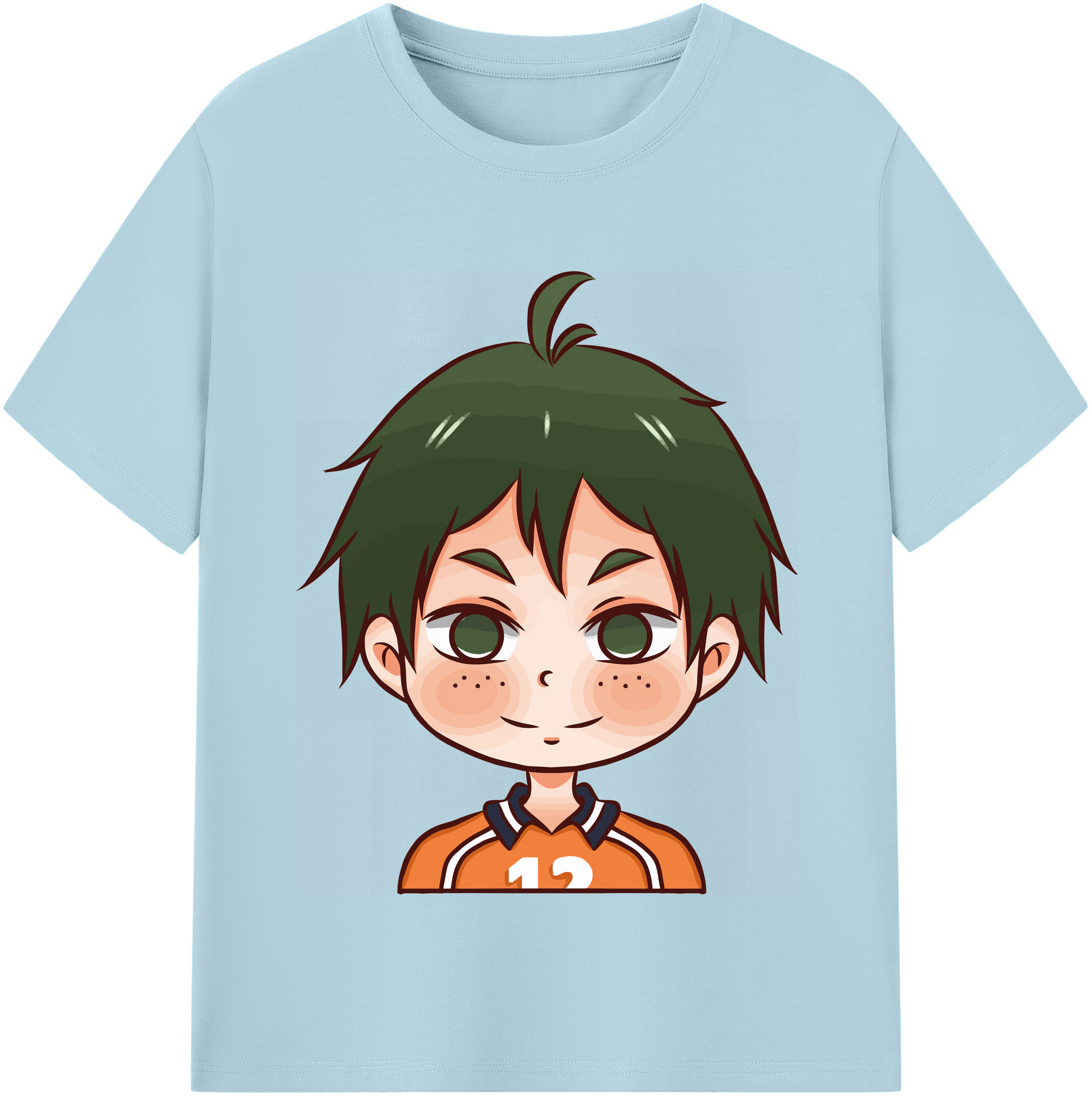 （画像用） ハイキュー!! Haikyu!! 綿100％半袖Tシャツ（フロントプリント）